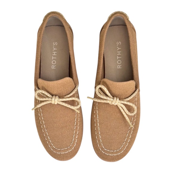 Rothy’s The Boat Shoe in Light Sand Tan | 6.5 NWOT - Picture 4 of 13
